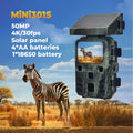 4K Wireless Trail Camera 50MP Night Vision Mini301S for Hunting Outdoor Wildlife Scouting Surveillance Photo Traps