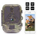 Live Stream Trail Camera 4K Video 30MP WiFi APP No 4G Network Hunting Cameras With 8000mAh Li-Battery Night Vision WiFi940PROLI